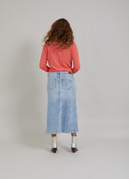 Coster Copenhagen, A-line denim Skirt